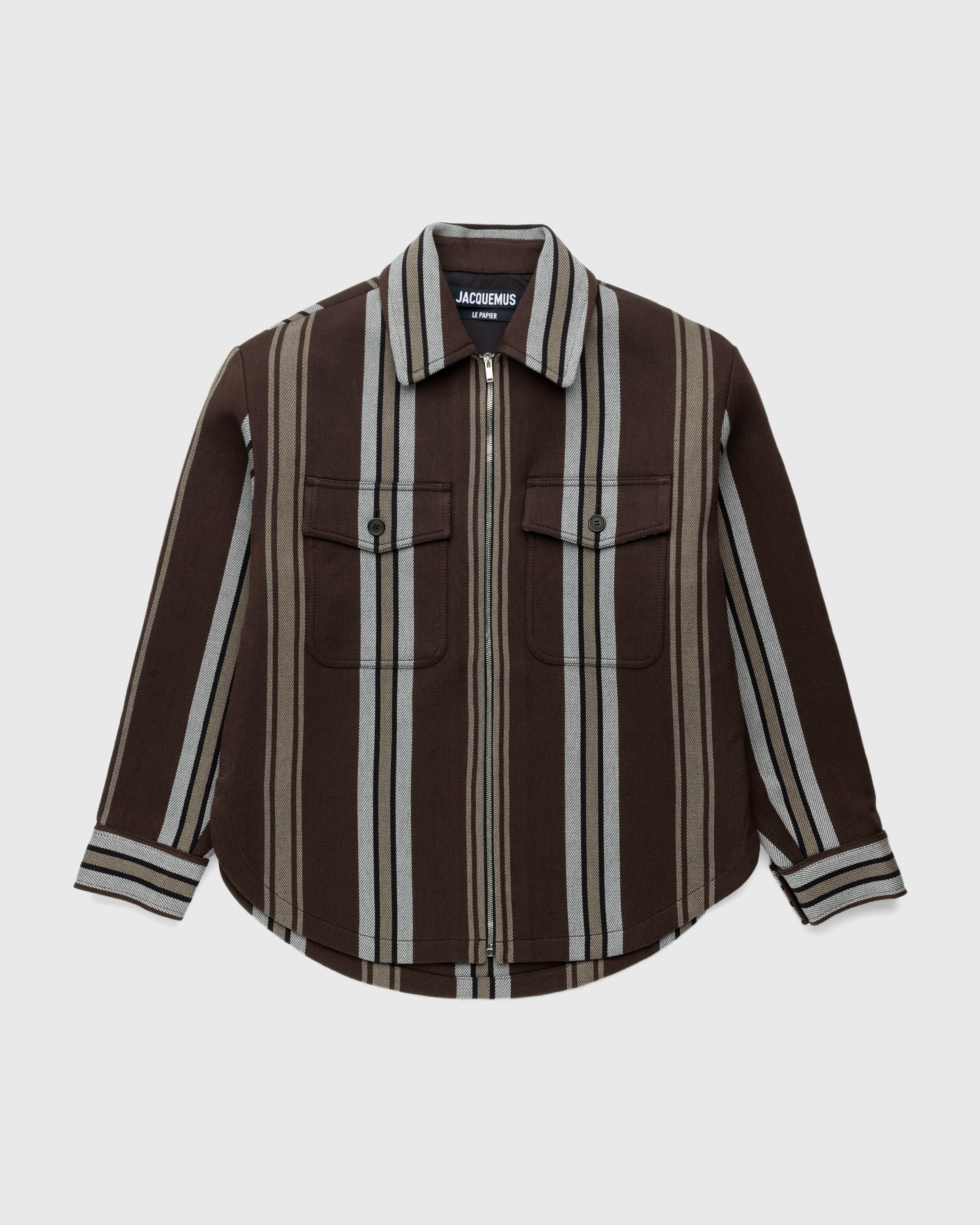 JACQUEMUS – Le Blouson Montagne Brown - Outerwear - Brown - Image 1