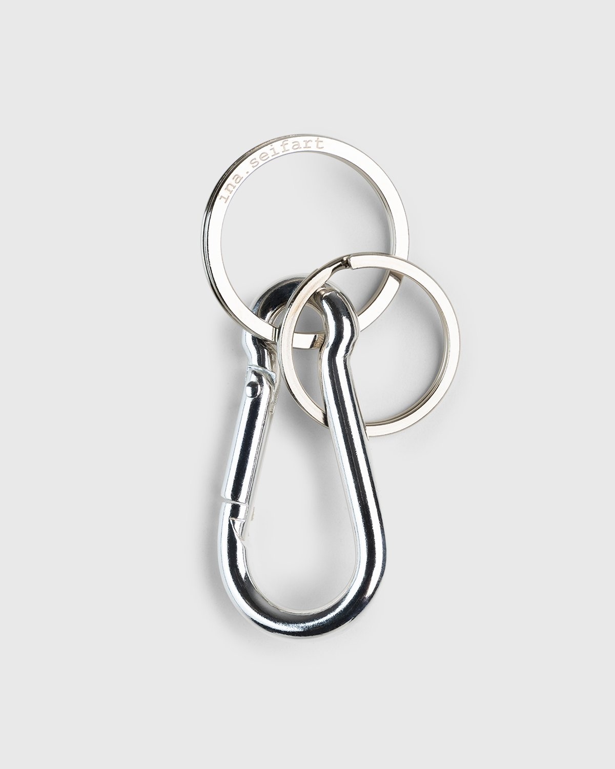 Ina Seifart – Karabiner Small Silver - Keychains - Silver - Image 1