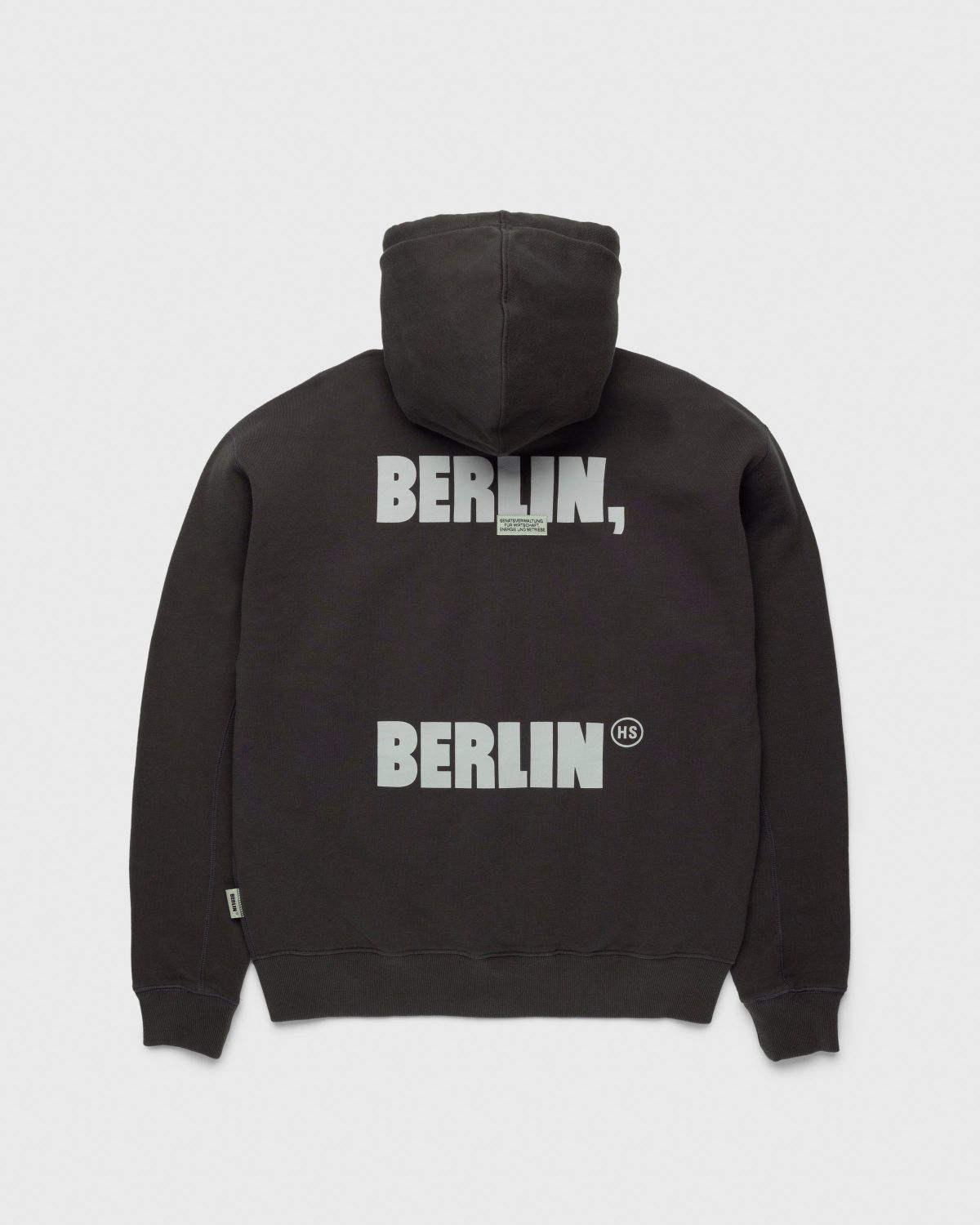 Highsnobiety – BERLIN, BERLIN 3 Zip Hoodie Black - Sweats - Black - Image 1