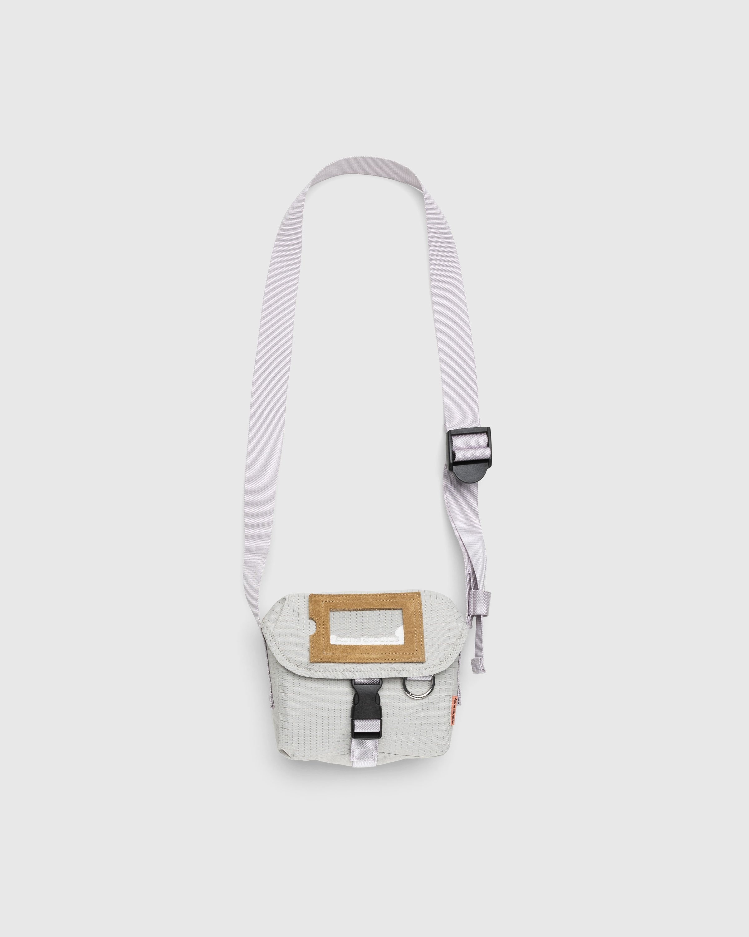 Acne Studios – Mini Messenger Bag Beige - Bags - Beige - Image 1