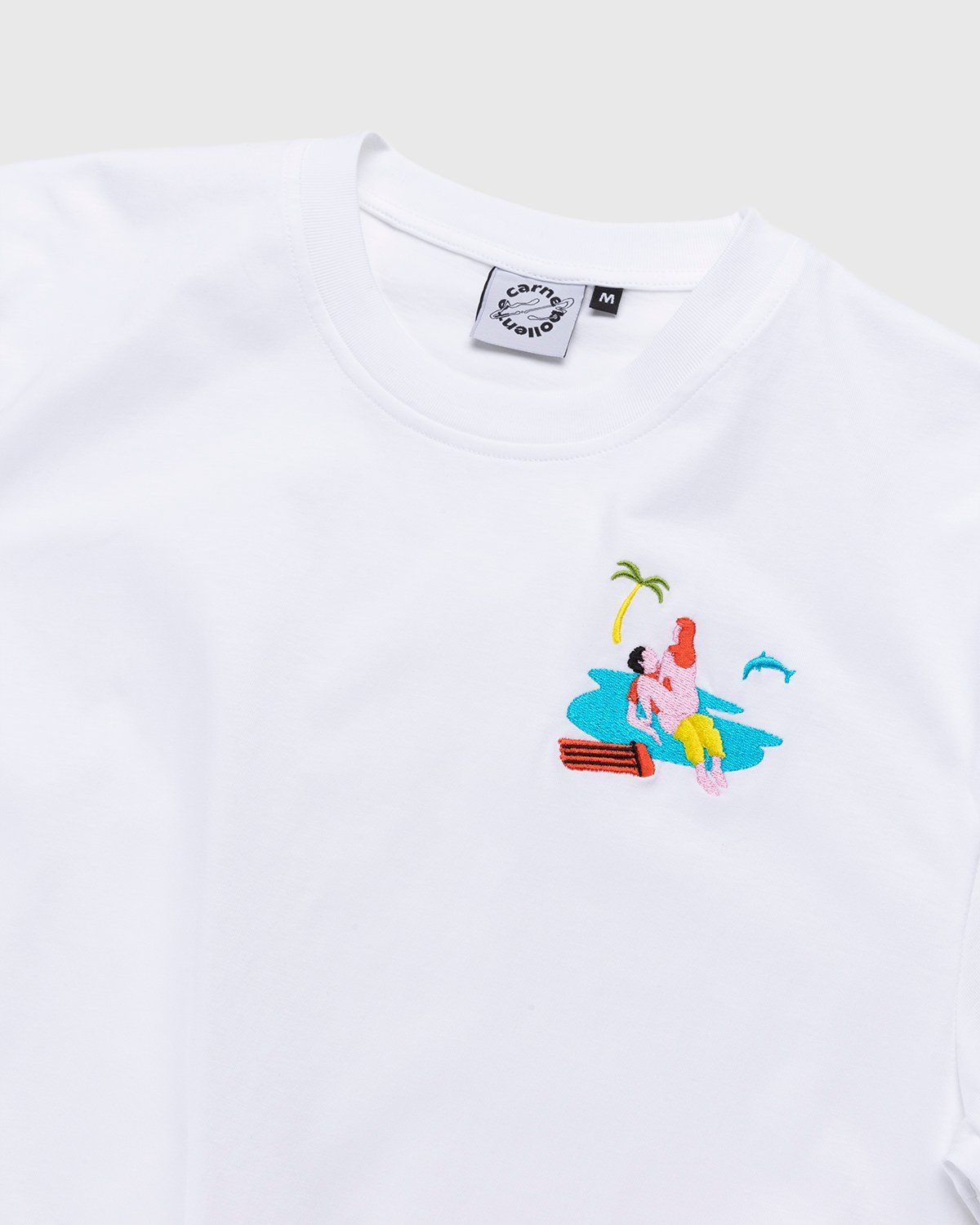 Carne Bollente – Baise sur la Plage T-Shirt White - Tops - White - Image 3
