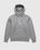 Acne Studios – Organic Cotton Hooded Sweatshirt Grey - Sweats - Grey - Image 1