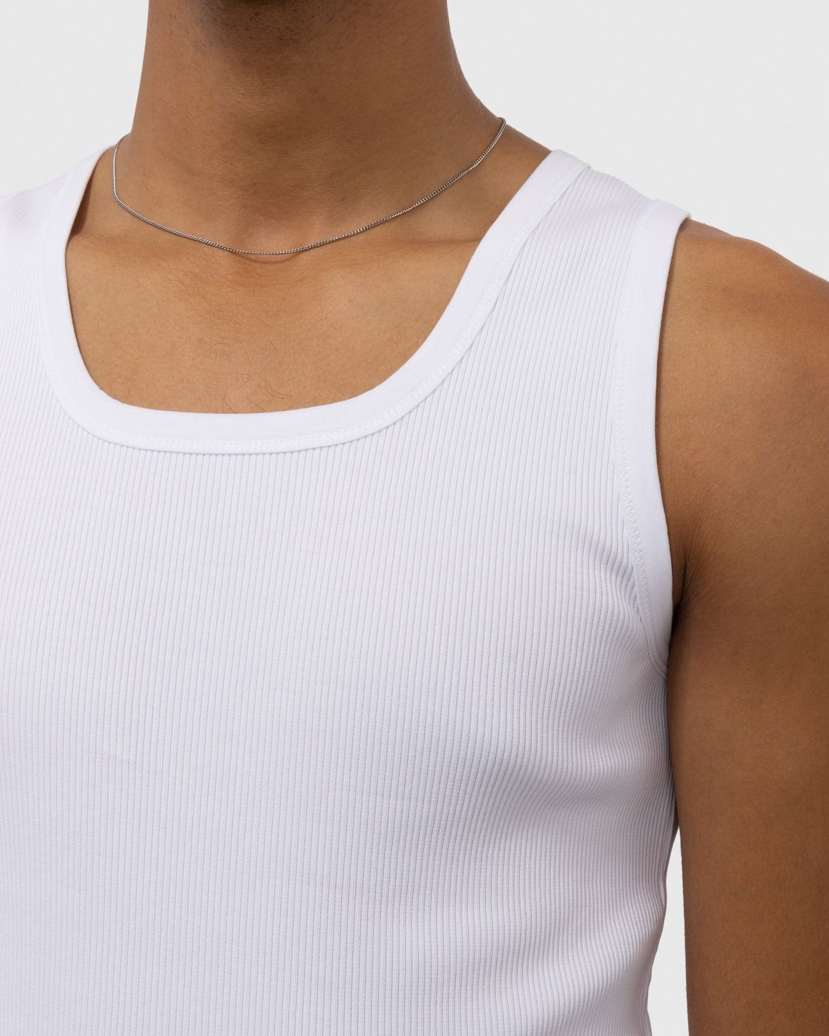 Dries van Noten – Hozer Tank Top White - Tops - White - Image 5
