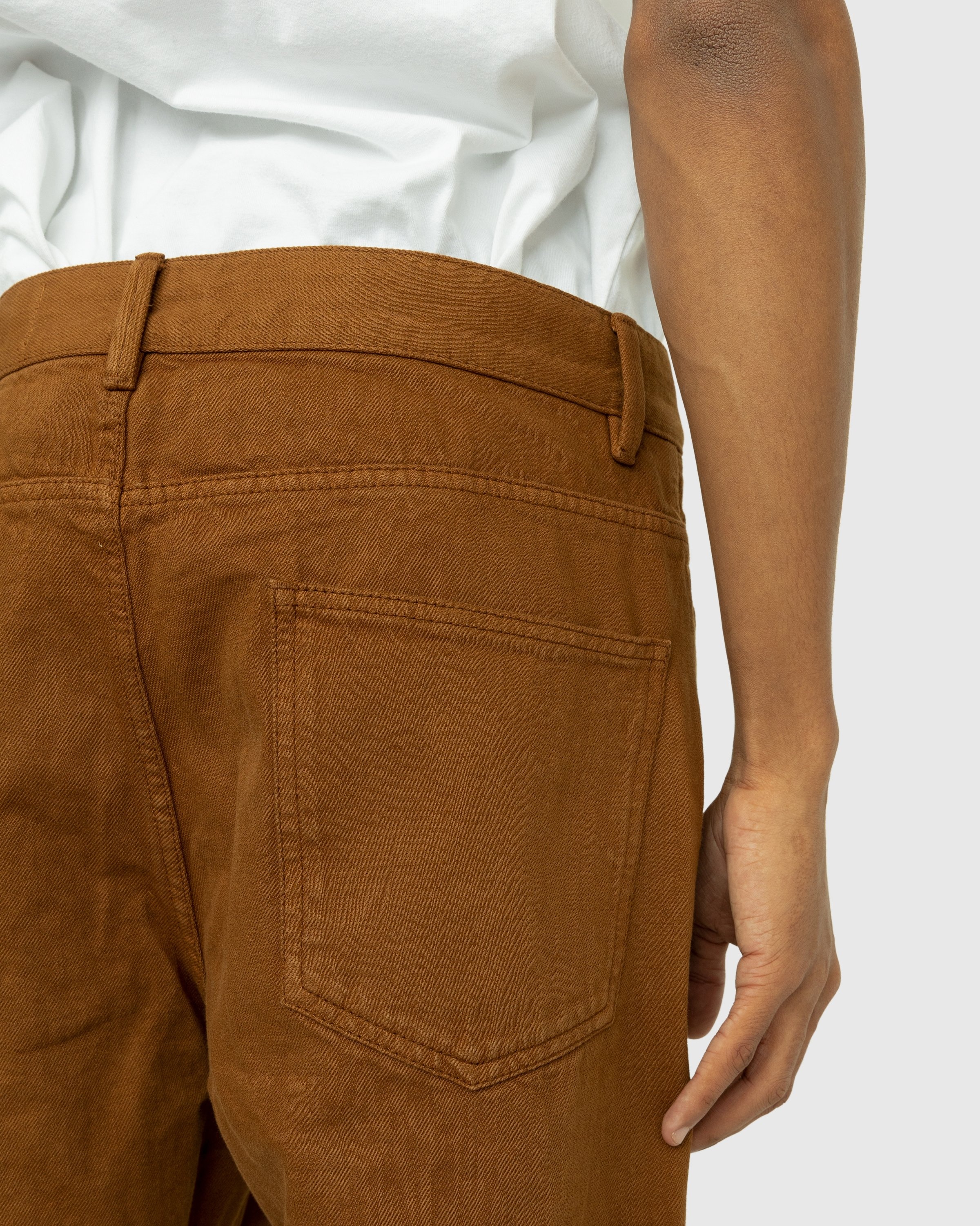 Lemaire – Seamless Jeans Brown - Pants - Brown - Image 6