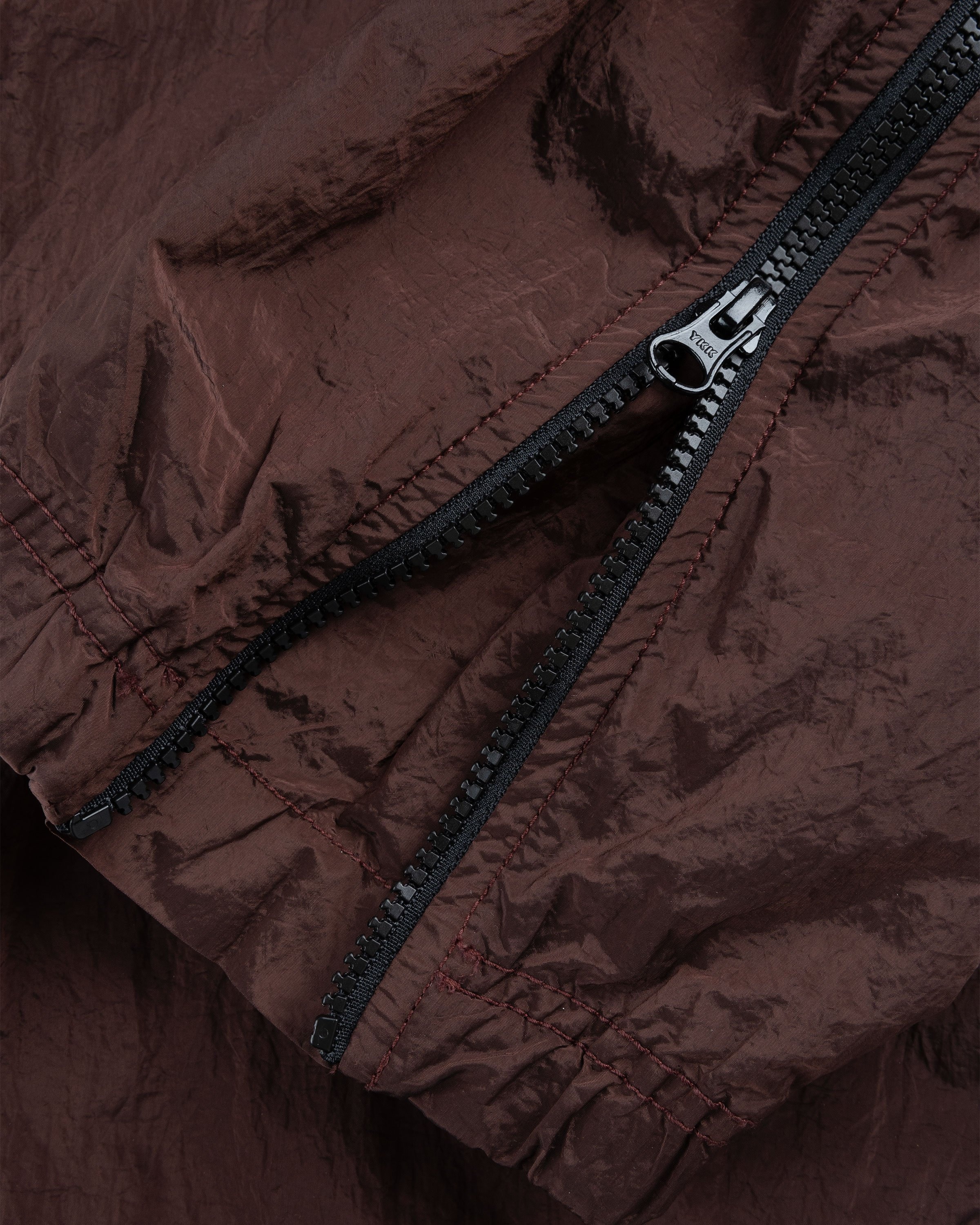 Maroon stone island jacket sales