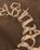 Acne Studios – Cotton Logo T-Shirt Chocolate Brown - T-shirts - Brown - Image 4