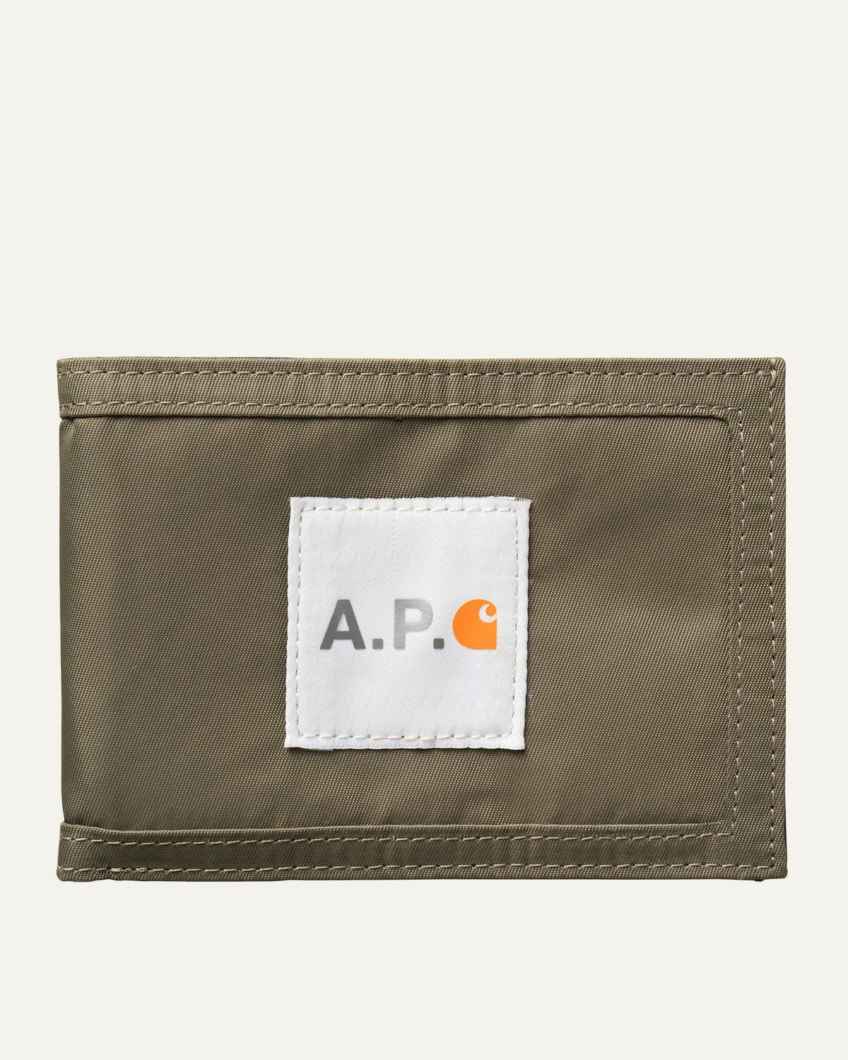A.P.C. x Carhartt WIP – Shawn Wallet - Wallets - Green - Image 1