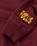 Highsnobiety – HS Sports Focus Hoodie Bordeaux - Sweats - Red - Image 6