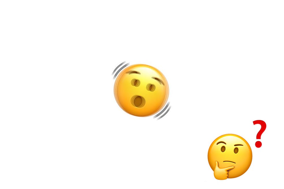shaking face emoji