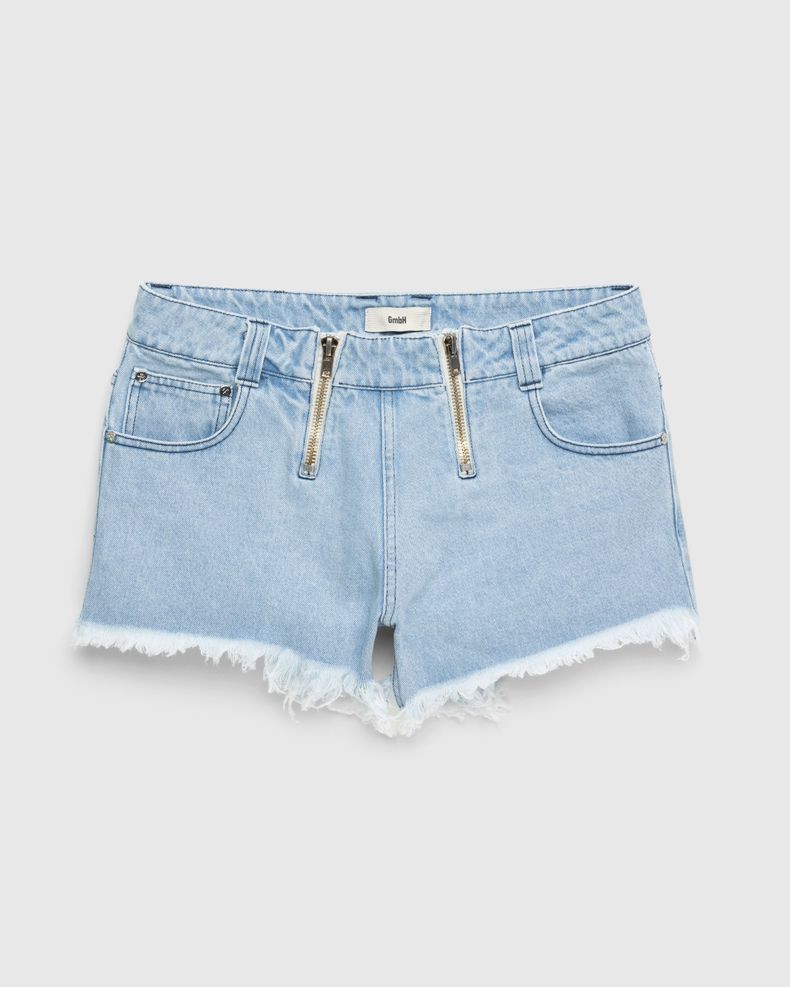 Rim Denim Shorts Light Indigo Blue