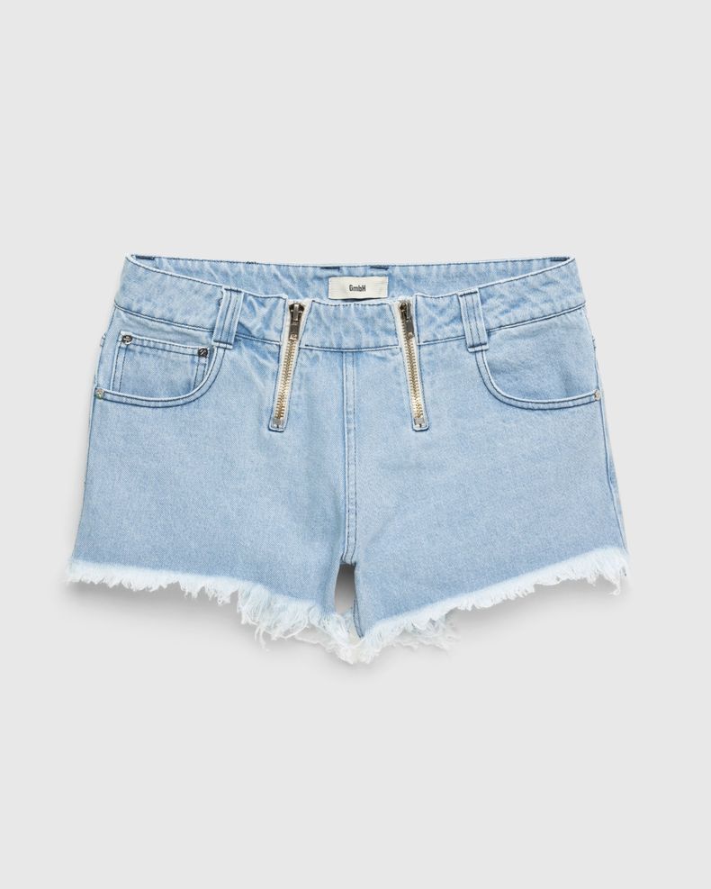 GmbH – Rim Denim Shorts Light Indigo Blue