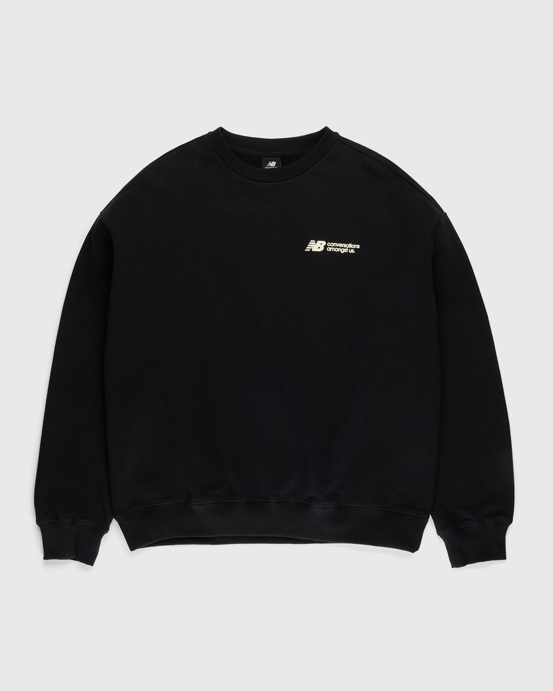 New Balance – Conversations Amongst Us Crew Black - Sweats - Black - Image 2