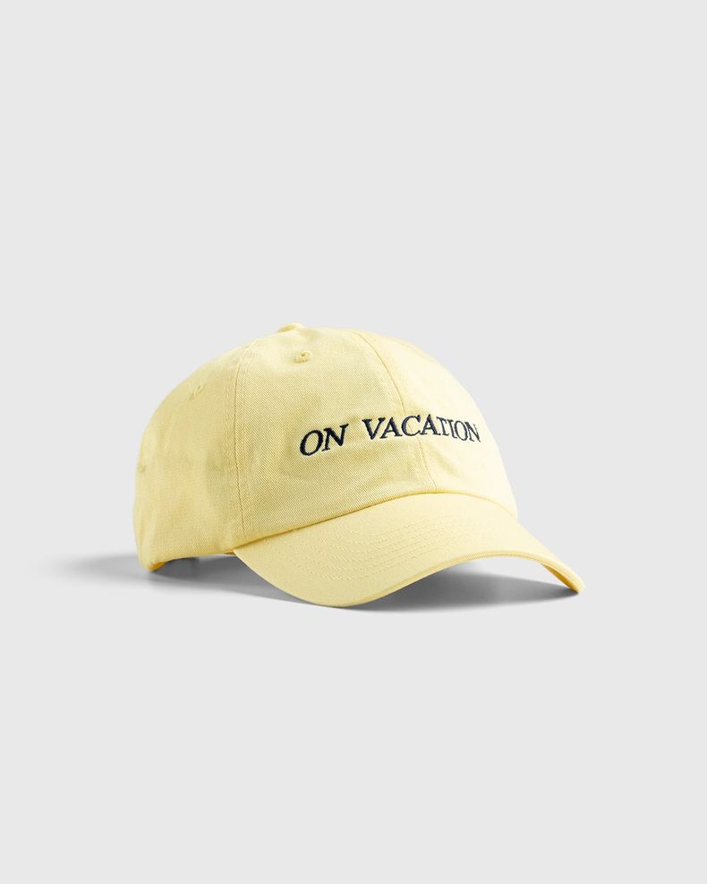 On Vacation Cap Yellow