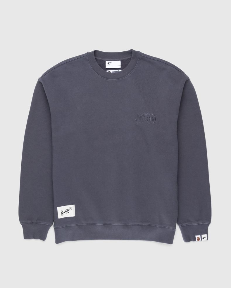 Heavy Washed Crewneck Charcoal