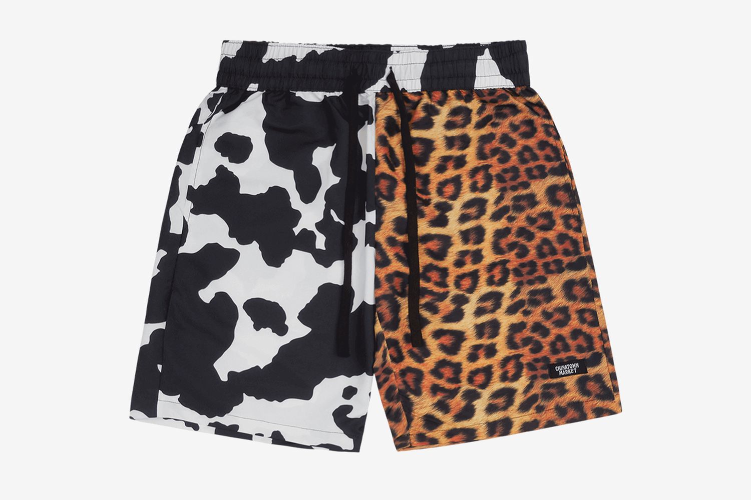 All Over Animal Print Shorts