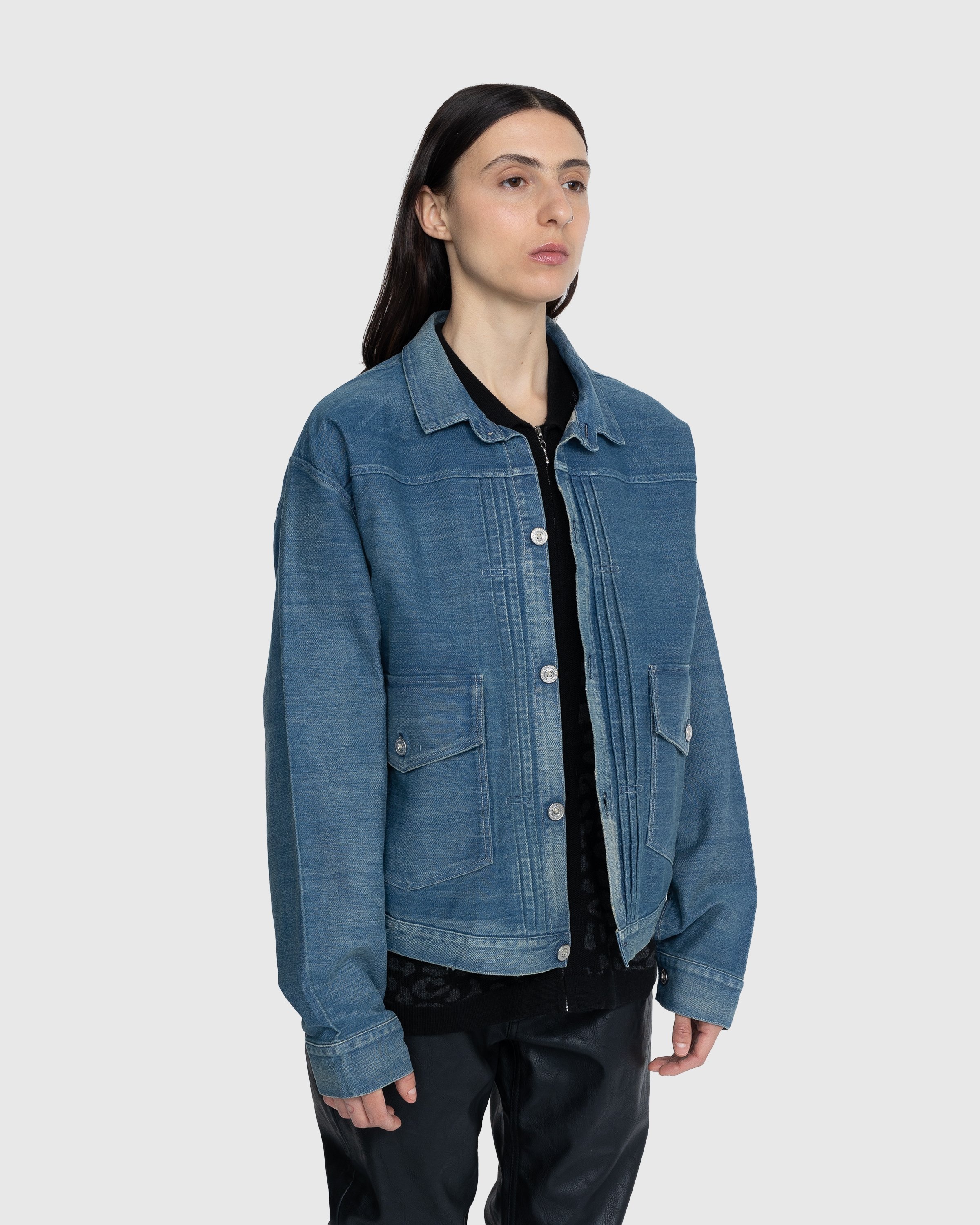 Levi's – LVC 1879 Pleated Blouse Jacket Indigo Blue