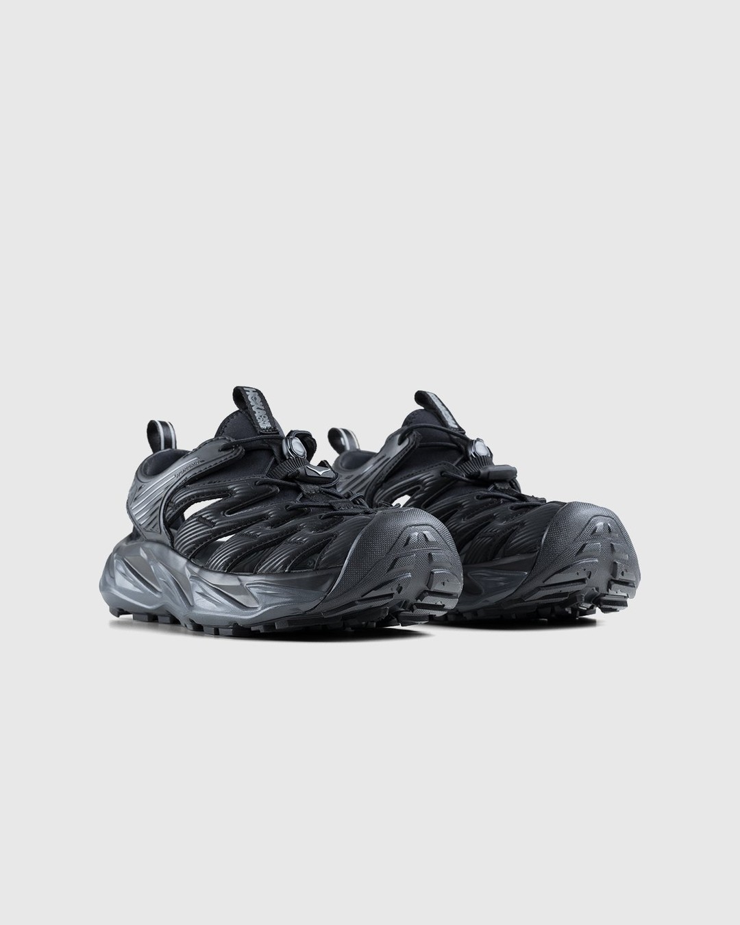 HOKA – Hopara Black/Dark Shadow - Sandals & Slides - Black - Image 4