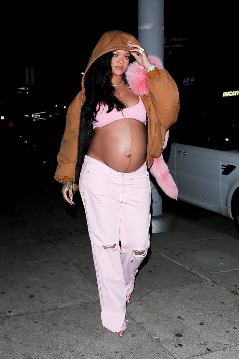Rihanna attempts to lay low leaving The Nice Guy in West Hollywood!