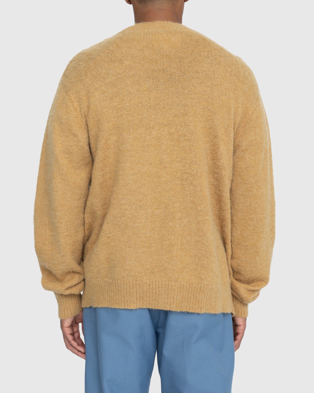 Highsnobiety – Alpaca Cardigan Light Brown - Knitwear - Brown - Image 3