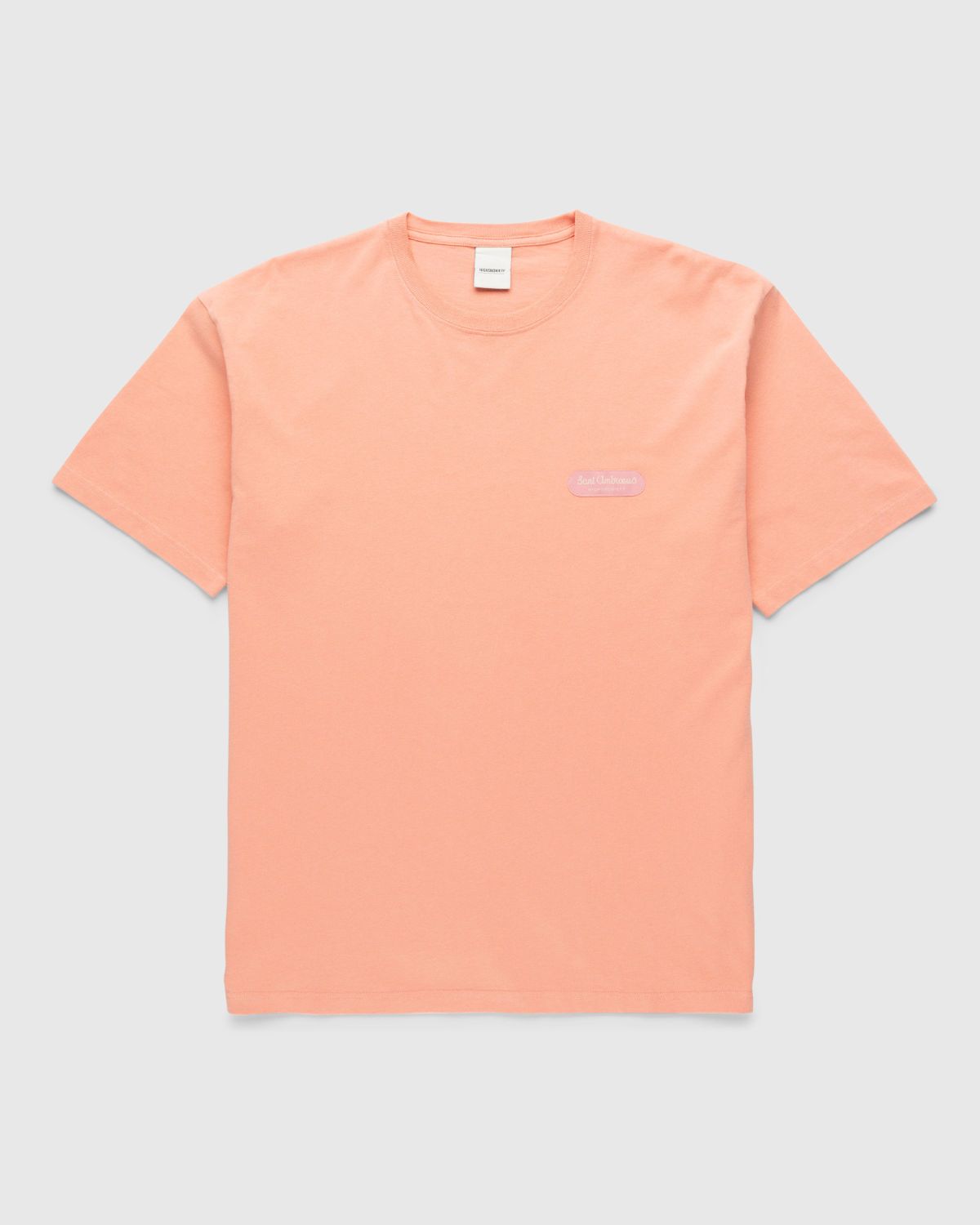 Highsnobiety x Sant Ambroeus – T-Shirt Pink - T-shirts - Pink - Image 2