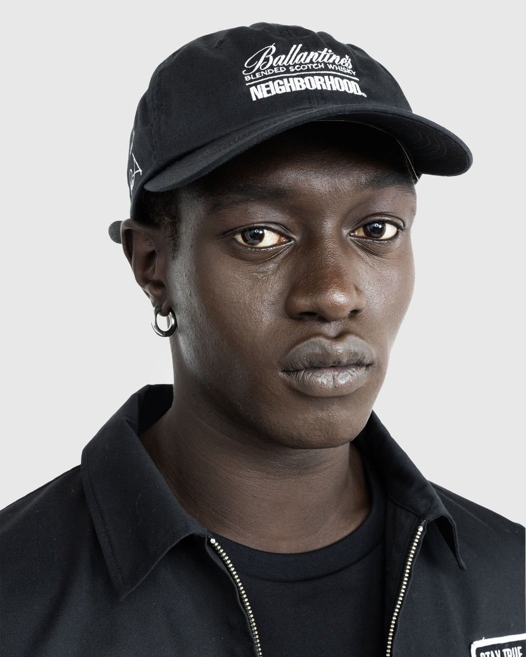 Black hot sale dad cap