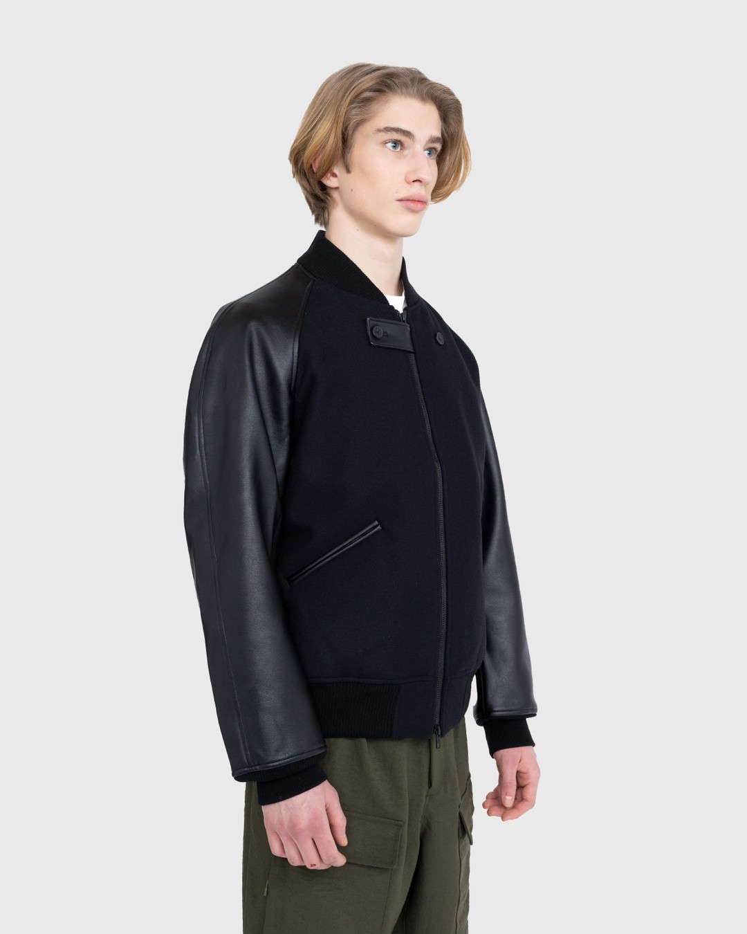 Y-3 – Classic Varsity Jacket - Outerwear - White - Image 4