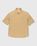 Lemaire – Regular Collar Short Sleeve Shirt Golden Sand