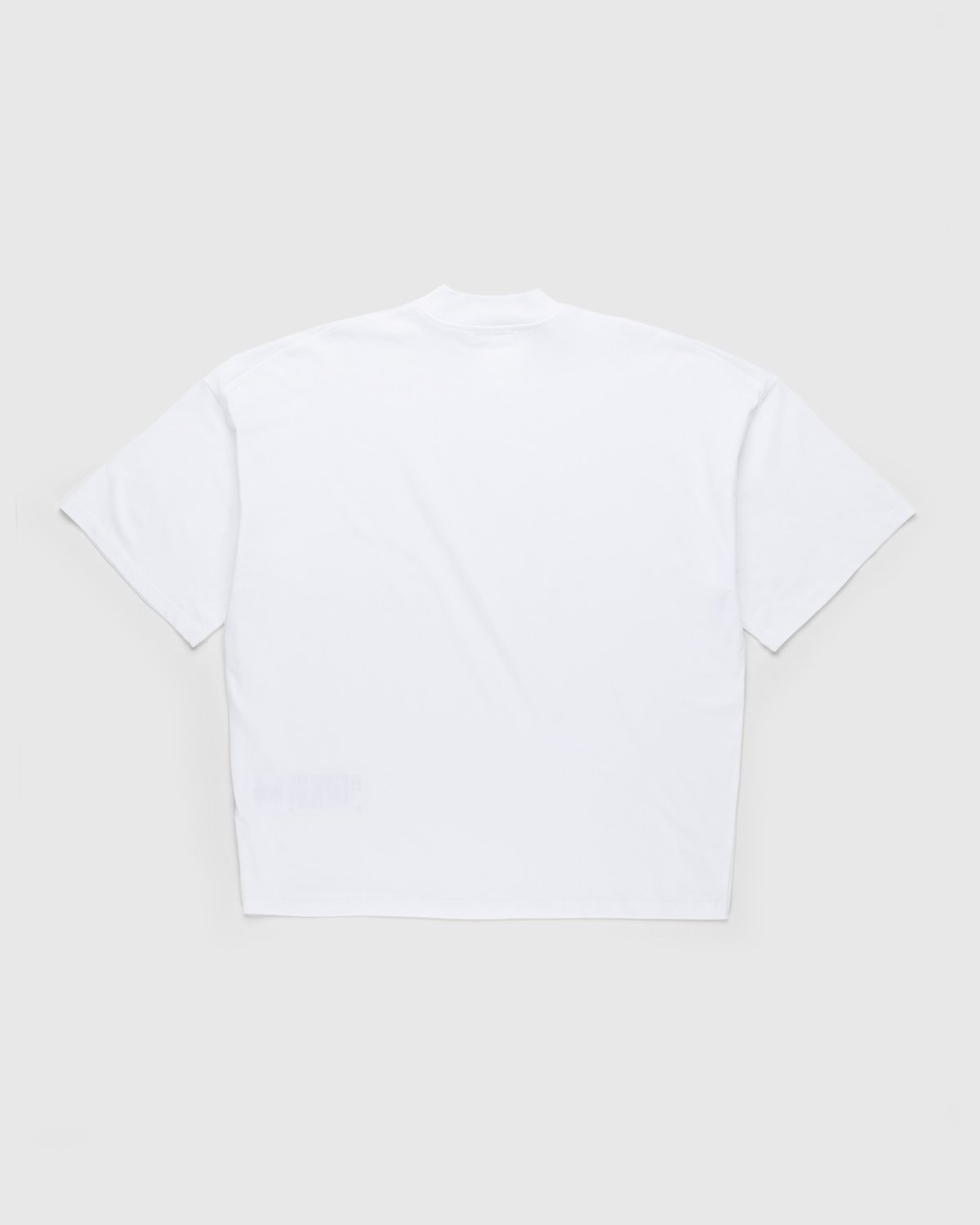Jil Sander – Mock Neck T-Shirt White - T-shirts - White - Image 2