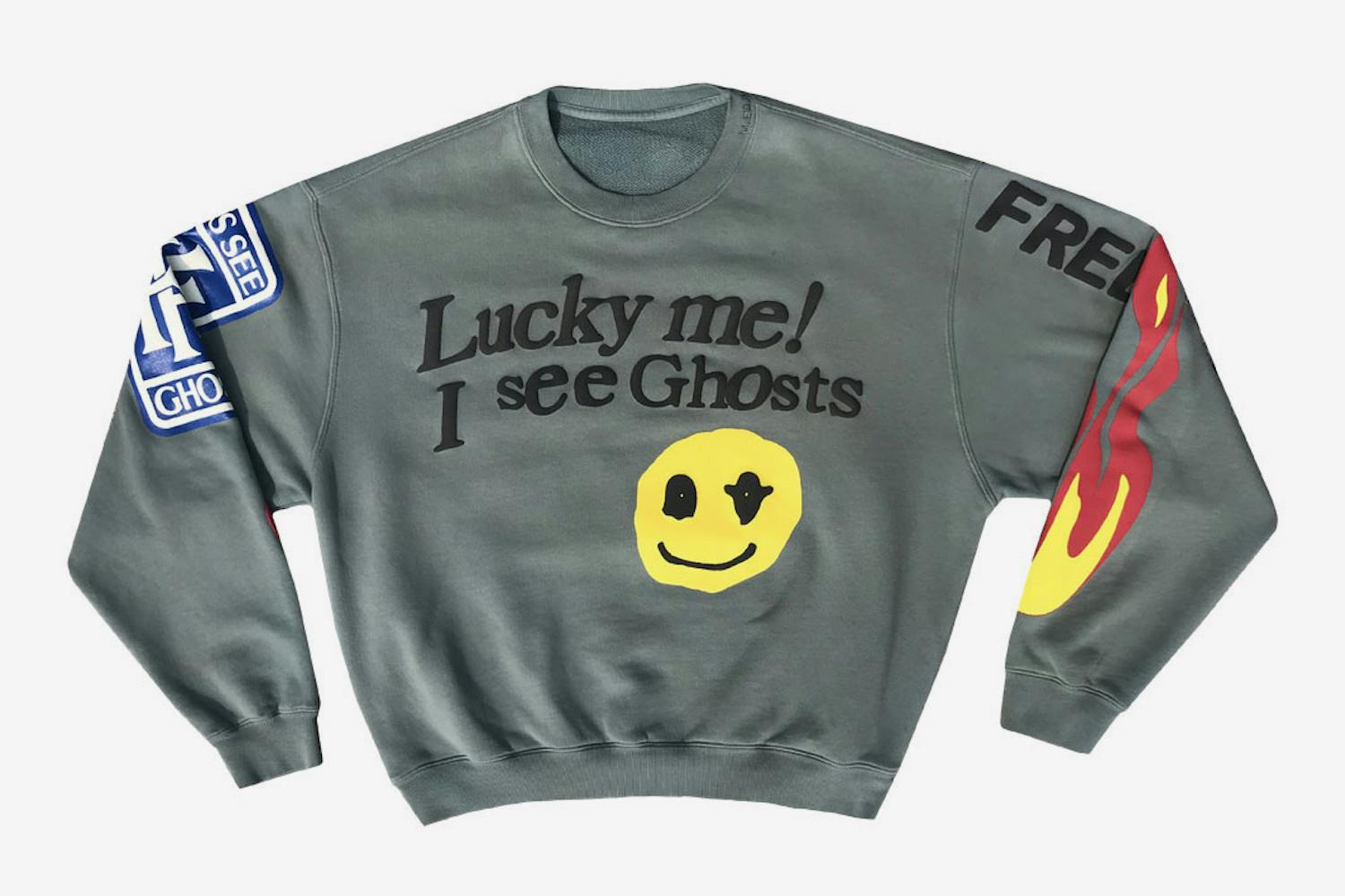 cactus plant flea market kids see ghosts sweatshirt