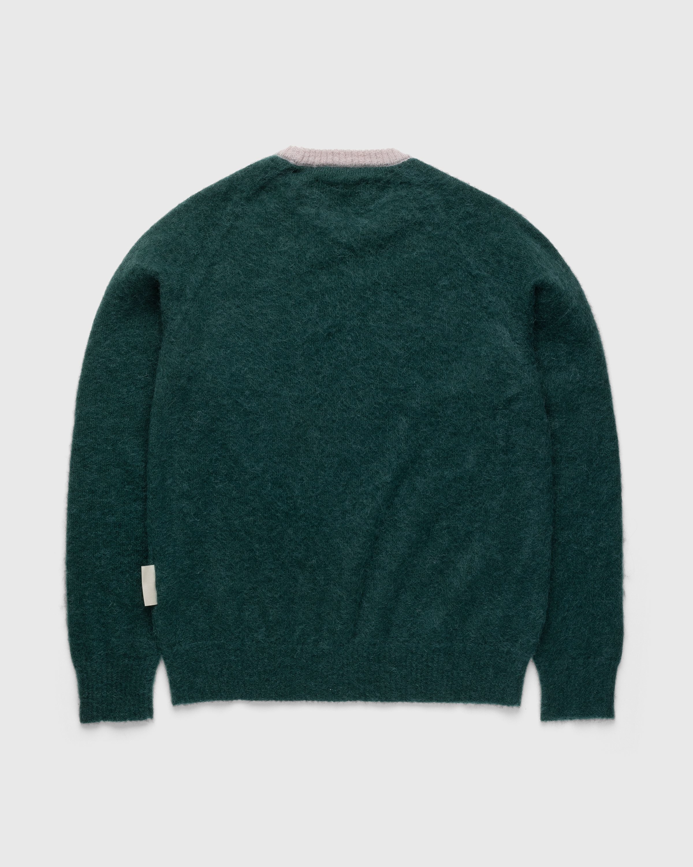 Highsnobiety – Alpaca Sweater Green - Knitwear - Green - Image 2