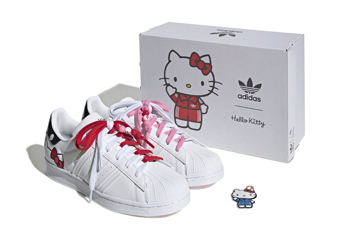 Hello Kitty x adidas Superstar Collaboration