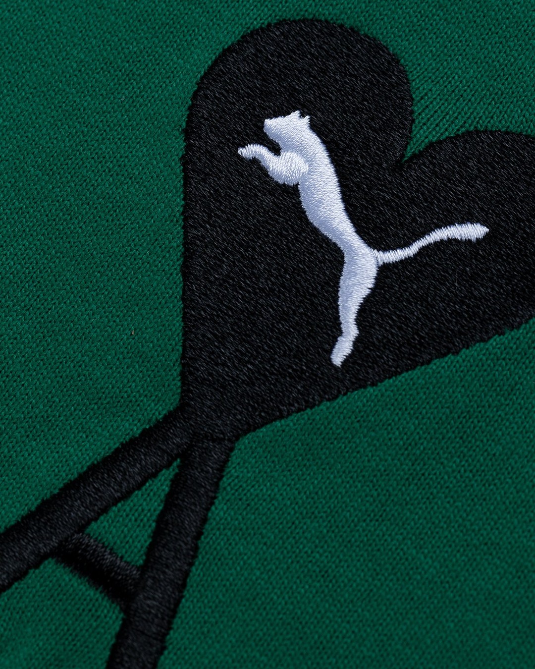 Puma x AMI – Graphic Logo Tee Verdant Green - T-Shirts - Green - Image 5