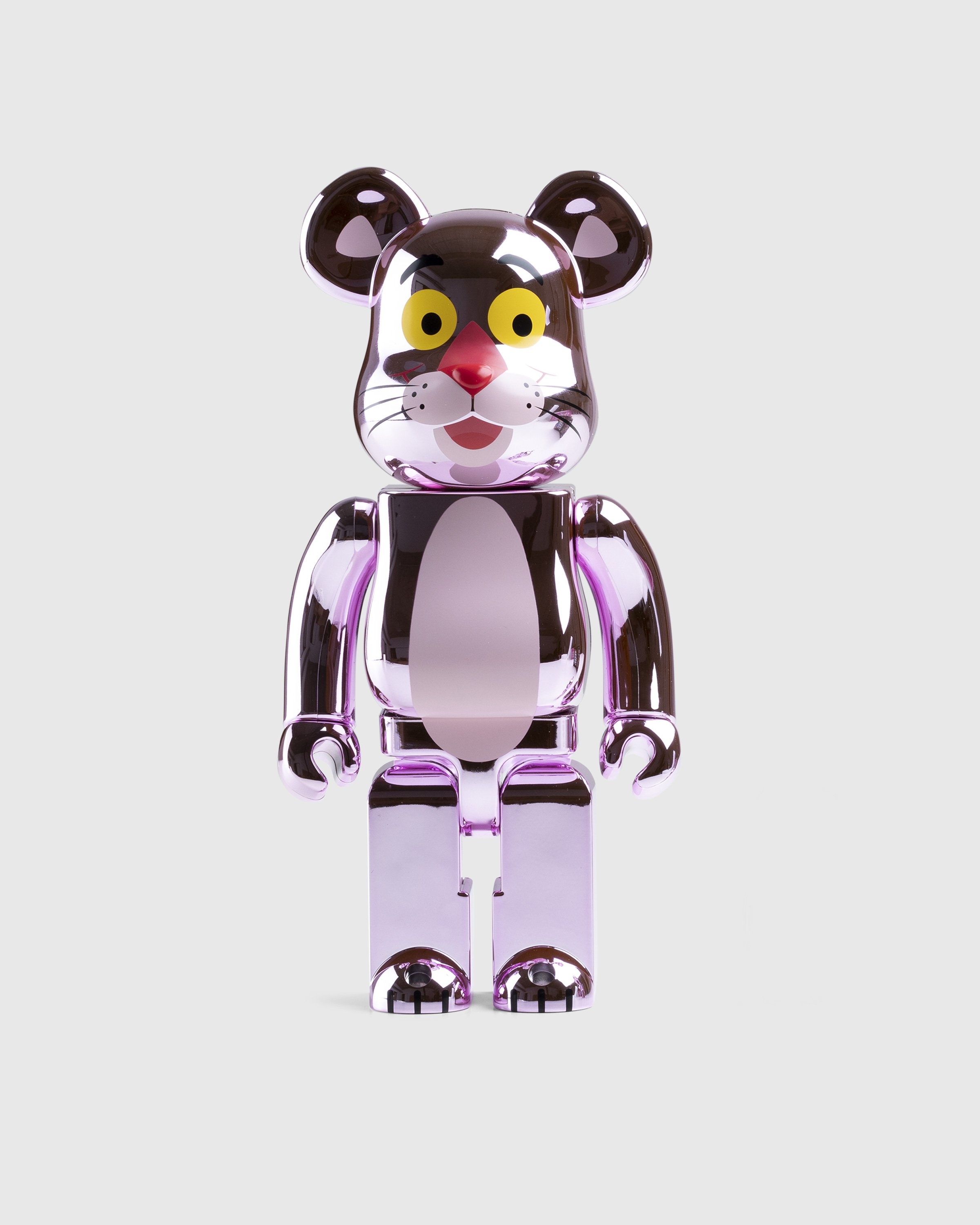 Medicom – Be@rbrick Pink Panther 1000% Chrome Version - Toys - Pink - Image 1