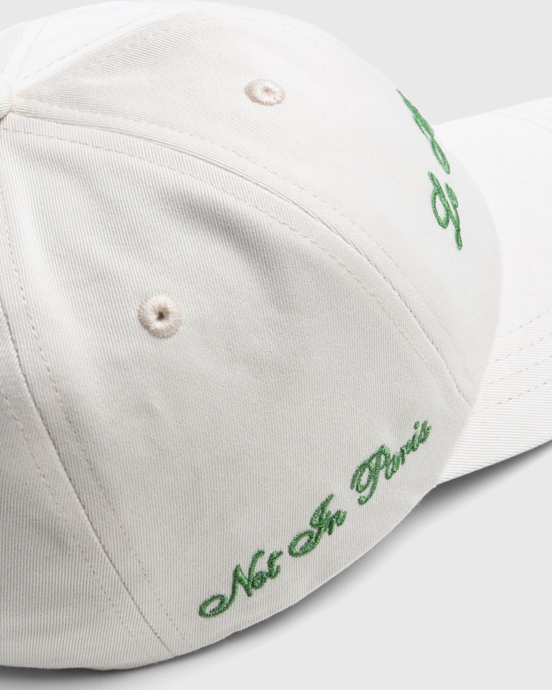Highsnobiety – Not in Paris 5 Cap Eggshell - Hats - Beige - Image 5