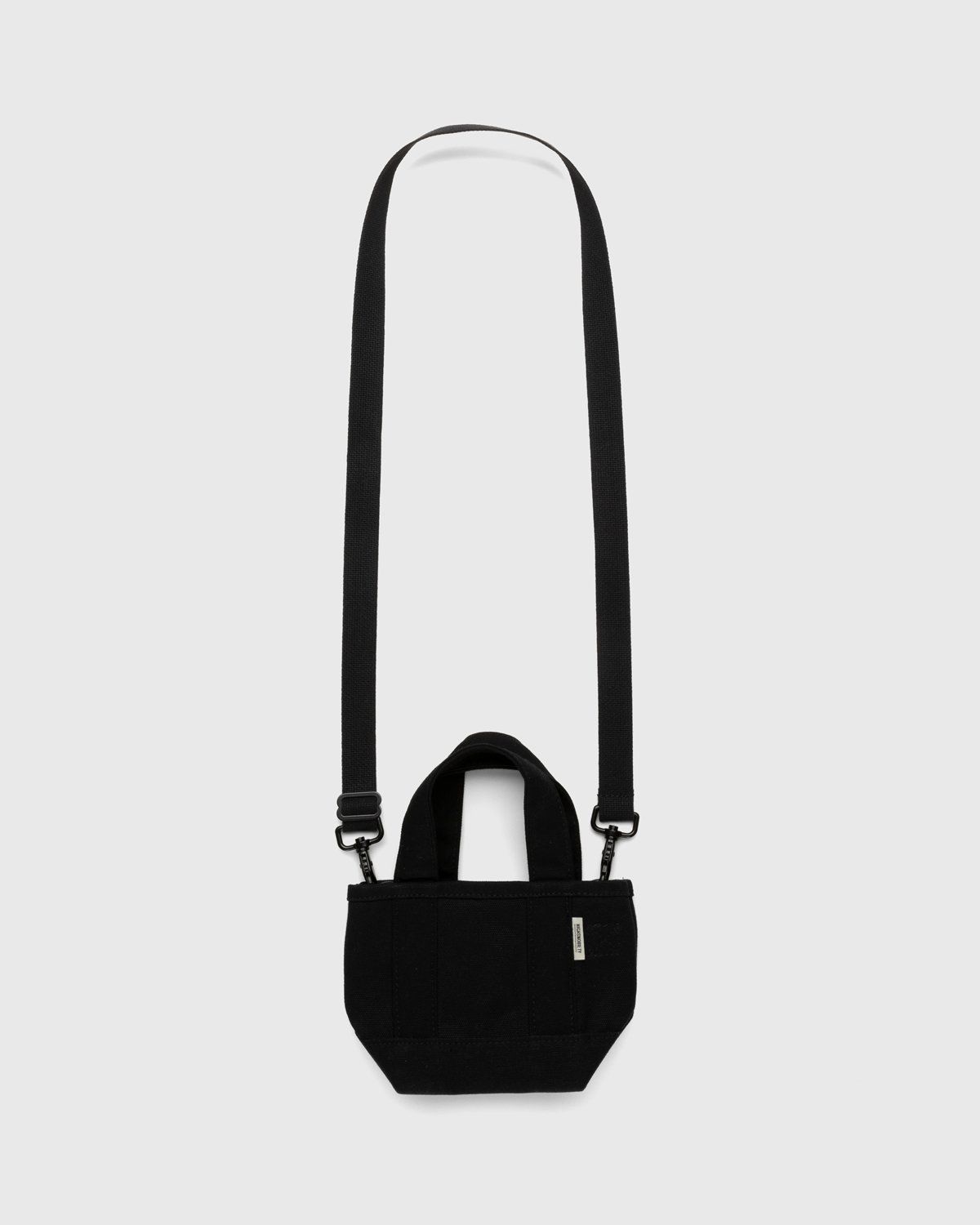 Highsnobiety – Heavy Canvas Small Crossbody Tote Black - Tote Bags - Black - Image 2