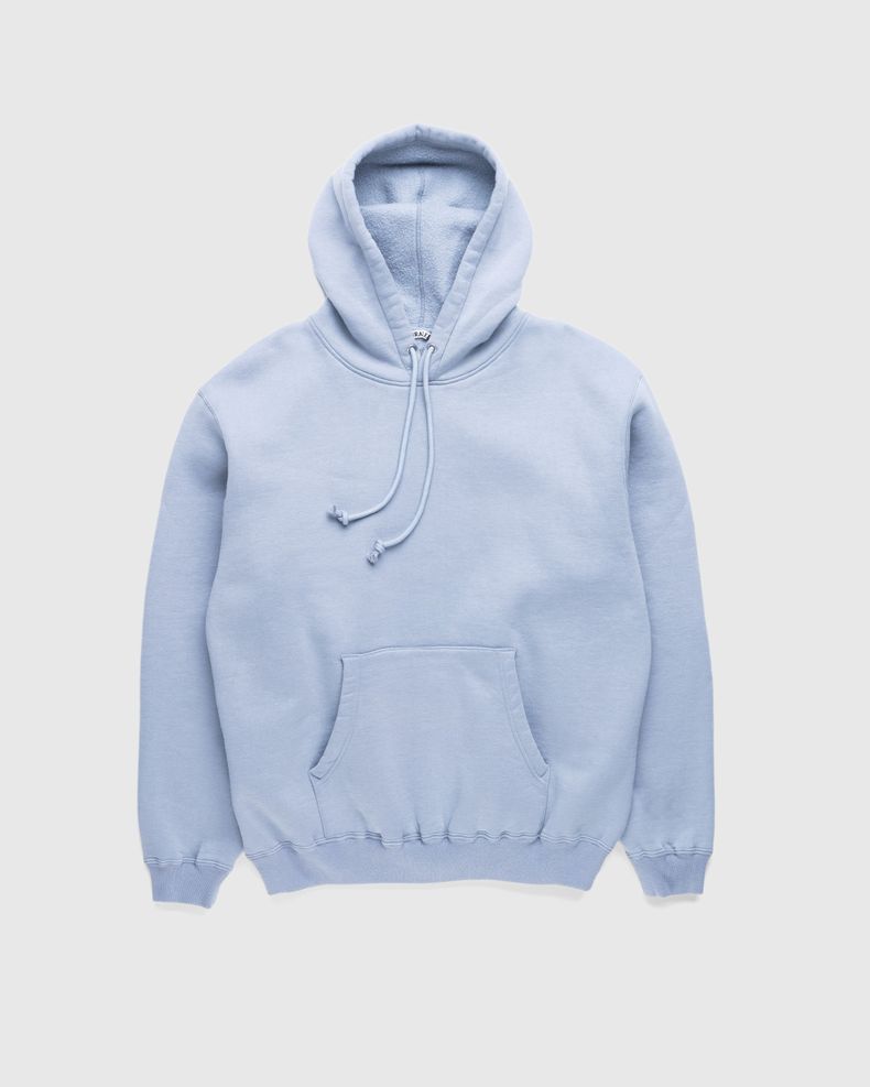 Smooth Soft Pullover Hoodie Blue/Gray