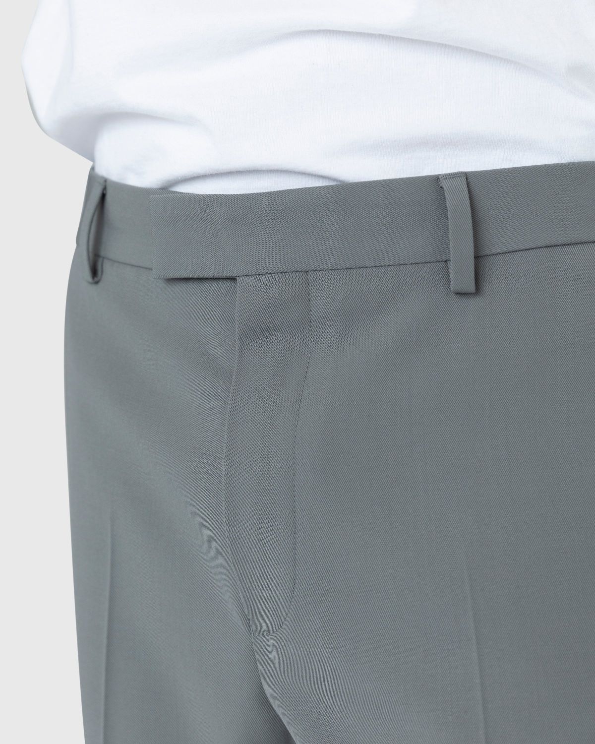 Dries van Noten – Pinnet Long Pants Grey - Trousers - Grey - Image 5