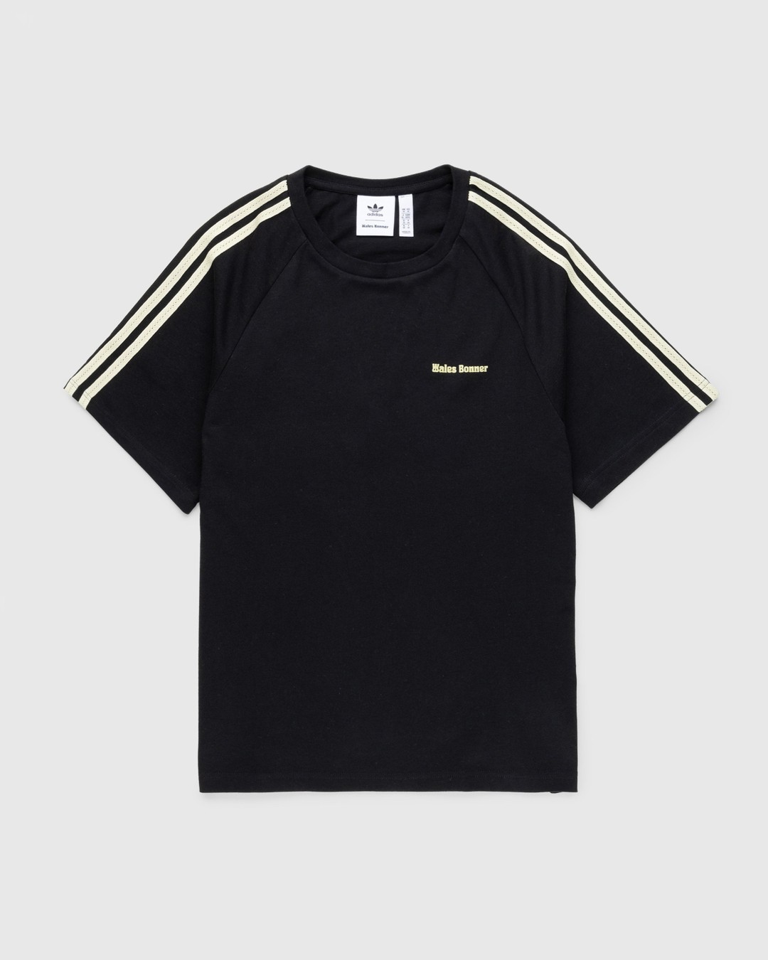 Adidas x Wales Bonner – Organic Cotton Tee Black - T-shirts - Black - Image 1