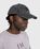 Acne Studios – Leather Face Logo Baseball Cap Grey - Hats - Grey - Image 5