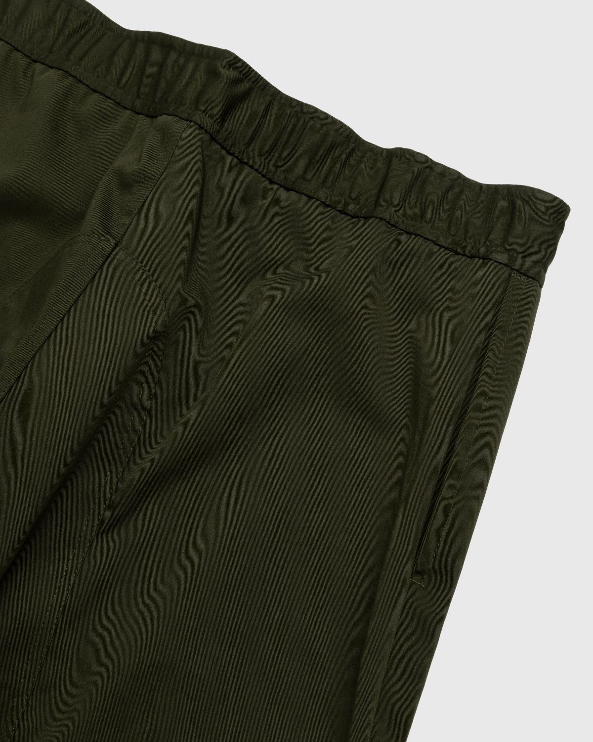 Wales Bonner – Earth Trousers Green - Pants - Green - Image 4