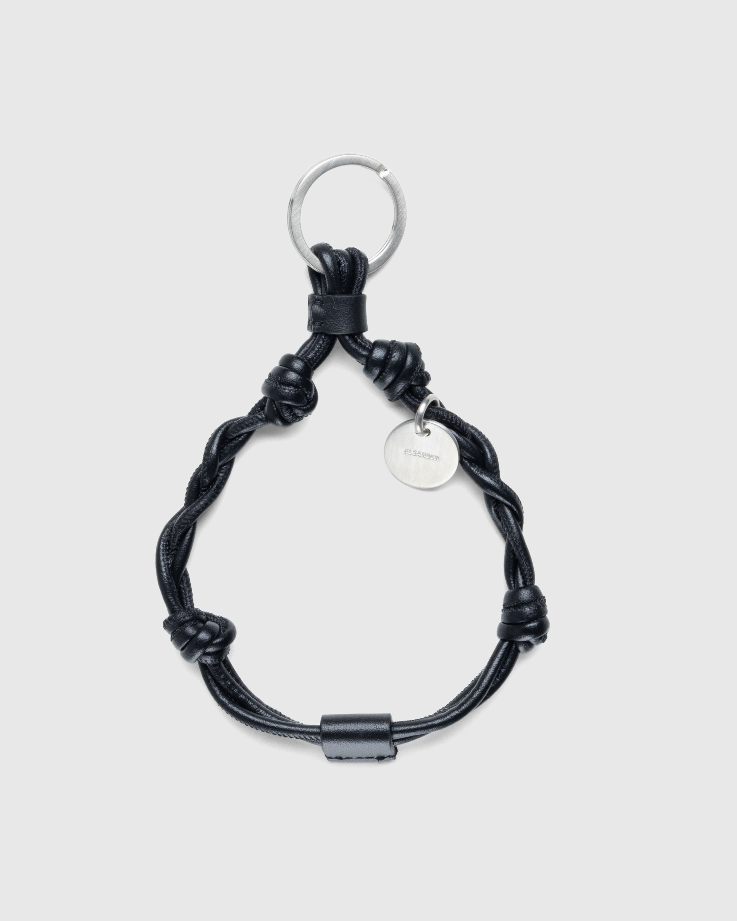 Jil Sander – Tangle Key Ring Black - Keychains - Black - Image 1