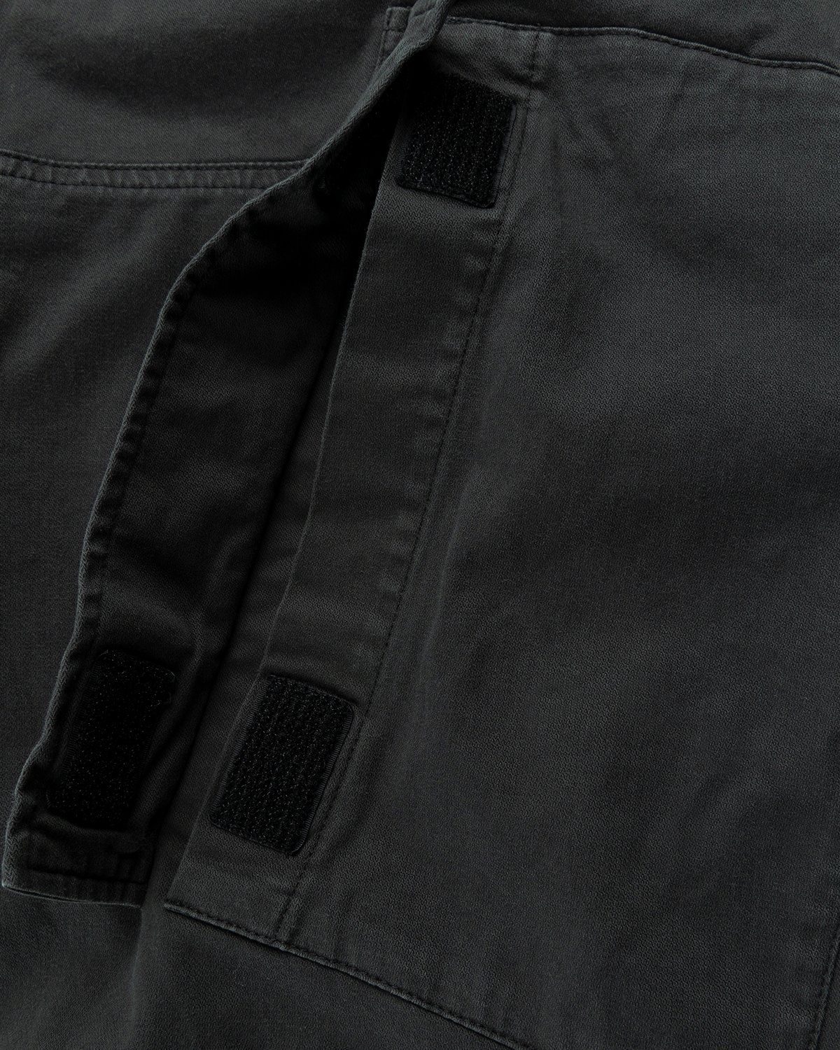 Acne Studios – Chevron Cargo Pants Anthracite Grey - Image 5
