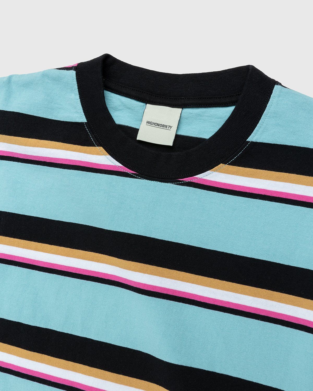 Highsnobiety – Stripe Longsleeve Jersey Sky Blue - Longsleeves - Blue - Image 4