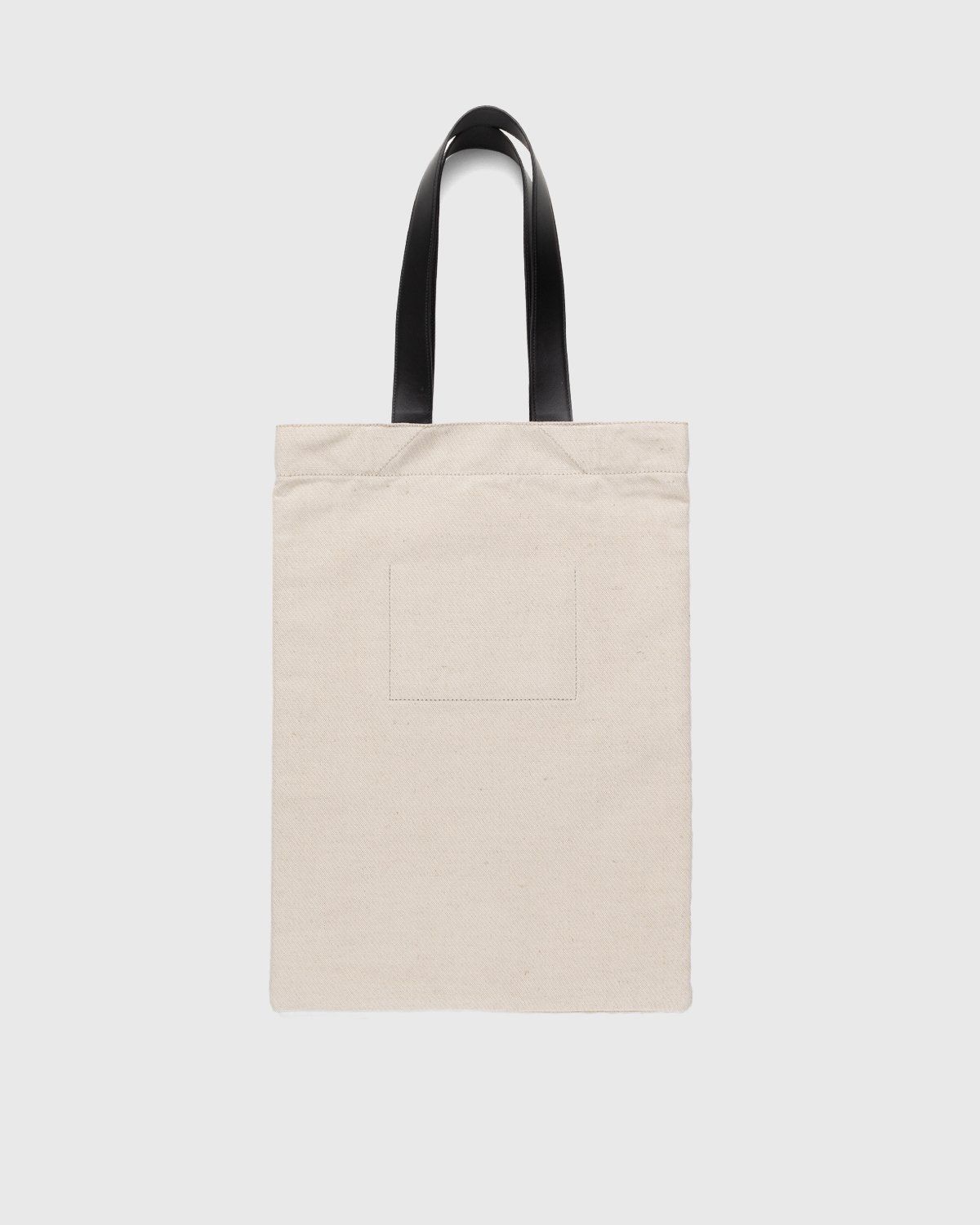 Outer Pocket Tote Bag Pink Beige Basic Simple Plain -  Hong Kong