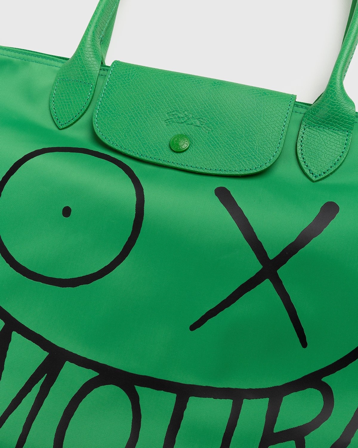 Longchamp x André Saraiva – Le Pliage André Shoulder Bag Green