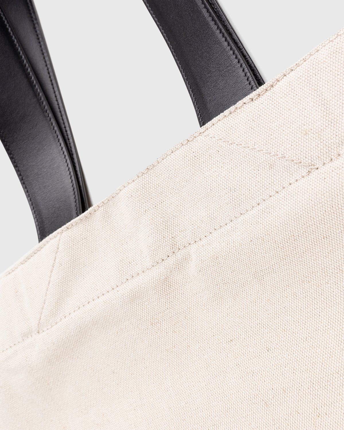 Jil Sander – Large Flat Shopper Natural - Bags - Beige - Image 5