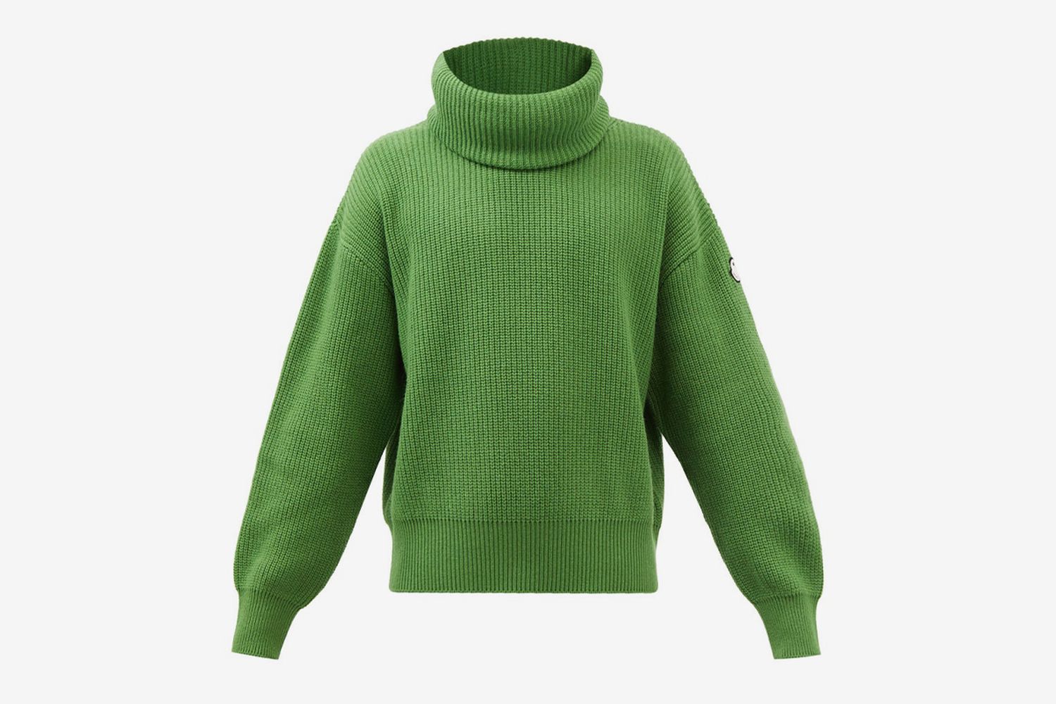 Roll-Neck Wool Sweater
