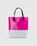 Marni – Tribeca Two-Tone Shopping Bag Pink/Grey - Bags - Pink - Image 3