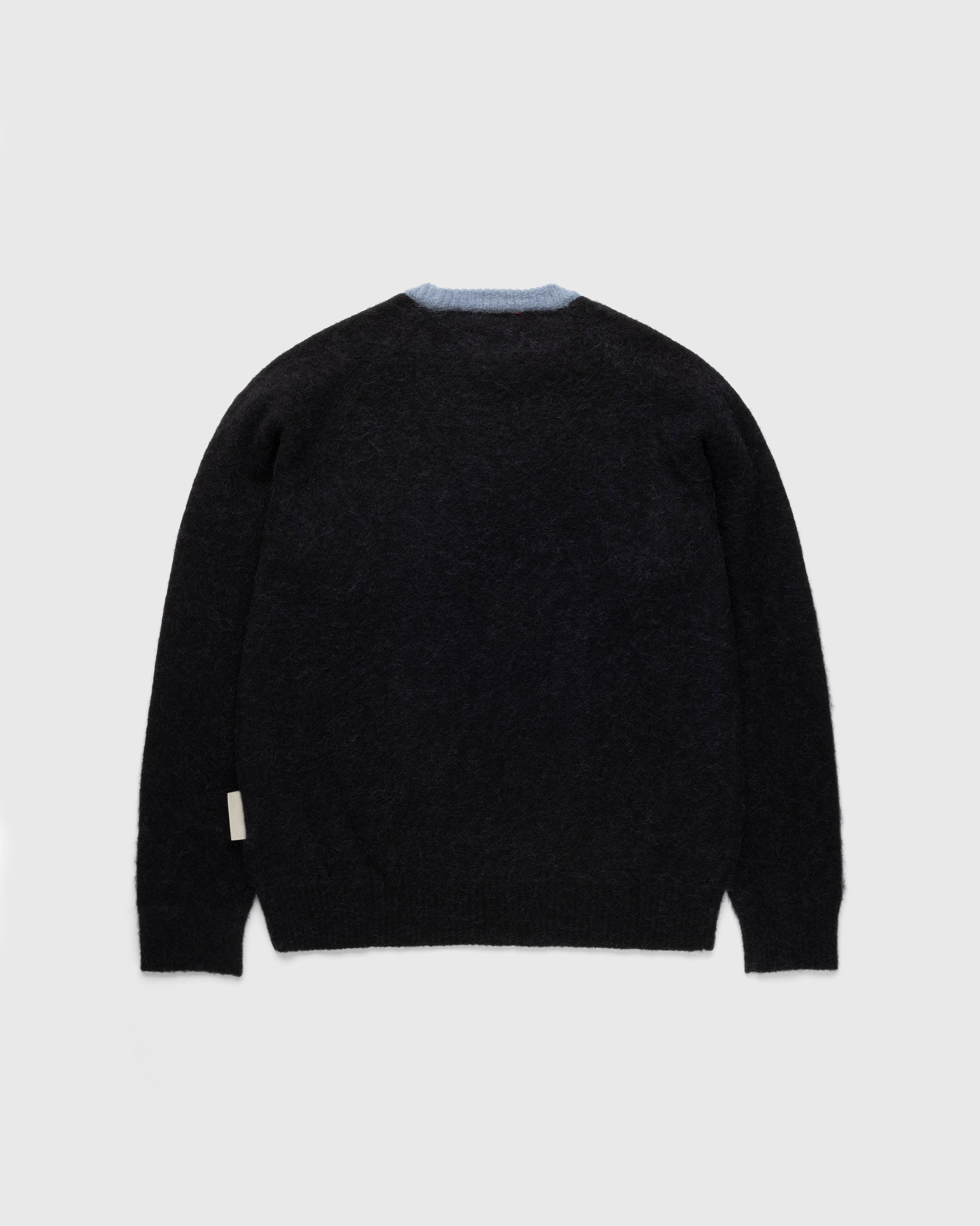 Highsnobiety – Alpaca Sweater Black Kids - Crewnecks - Black - Image 2