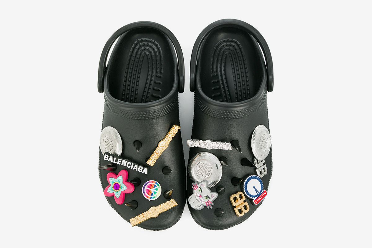 balenciaga platform crocs price